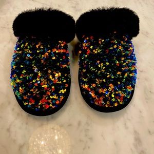 Ugg scuffette sequin slippers size 8